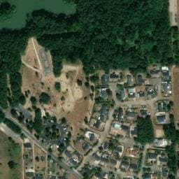 Vue satellite de Aire Lac Mousseau à Beaumont-en-Véron