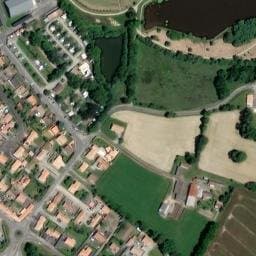 Vue satellite de Camping du Grand Fay à Chauvé
