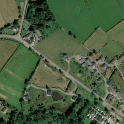 Vue satellite de Camping municipal Baie de la Faye à Gouloux