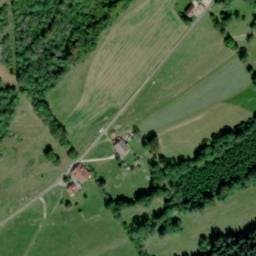 Vue satellite de Cabane de Vaudey à Charquemont