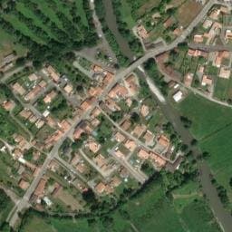 Vue satellite de Messan à Port-Saint-Père