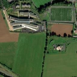 Vue satellite de Aire de camping-car de Beaupréau à Le May-sur-Èvre