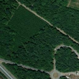 Vue satellite de Aire de camping-car à Pont à Pont