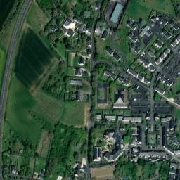 Vue satellite de Aire camping-cars de Fontevraud-l'Abbaye à Fontevraud-l'Abbaye