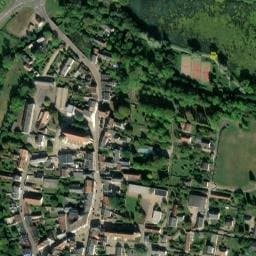 Vue satellite de Camping municipal "Les Prés de la Ville" à Prémery