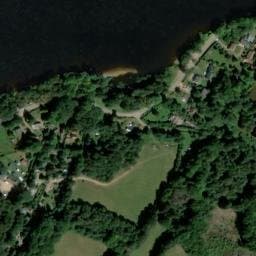 Vue satellite de Parc Résidentiel Settons Cottages à Moux-en-Morvan