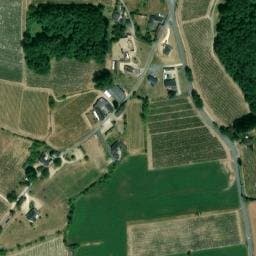 Vue satellite de Domaine de la Dozonnerie à La Roche-Clermault