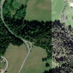 Vue satellite de Bivouac à Fournet-Blancheroche à Fournet-Blancheroche