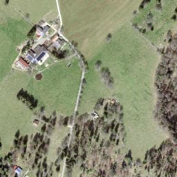 Vue satellite de Chalet de Mont-Soleil à Charmauvillers