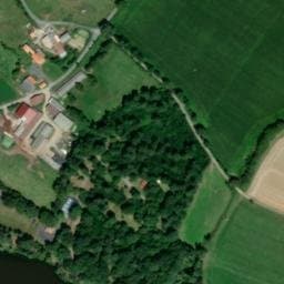 Vue satellite de La thévinière à La Regrippière