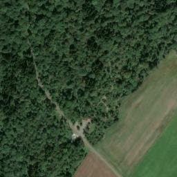 Vue satellite de Abri du sentier karstique de Mérey sous Montrond à Les Monts-Ronds