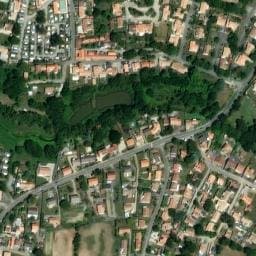 Vue satellite de Camping du Vieux Château à La Plaine-sur-Mer