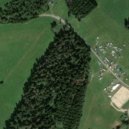 Vue satellite de Chapelle Sainte Radegonde à Vennes