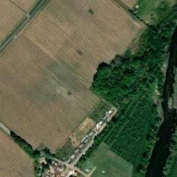 Vue satellite de Camping le Thouet à Saint-Just-sur-Dive