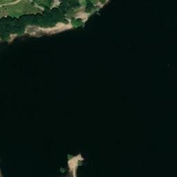 Vue satellite de Camping municipal du Lac à Montigny-en-Morvan