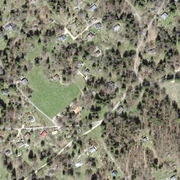 Vue satellite de La Fougère à Charmauvillers