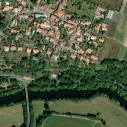 Vue satellite de Aire de service Camping Car La Haie Fouassière à La Haie-Fouassière