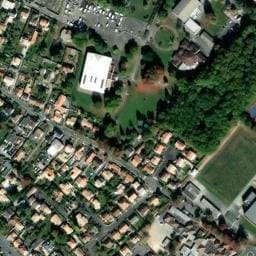Vue satellite de Aire de camping-car à Rezé à Rezé