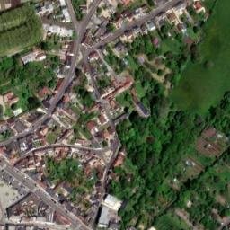 Vue satellite de Camping de Mehun sur Yèvre à Foëcy