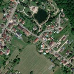 Vue satellite de Camping - Les Lacs d'Osselle à Osselle-Routelle