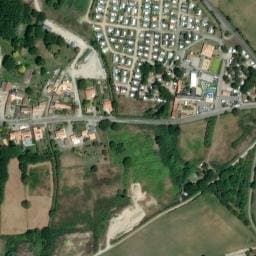 Vue satellite de Camping de la Renaudière à Préfailles
