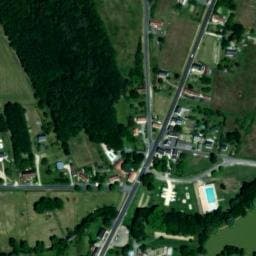 Vue satellite de Aire de camping-car Nouans-les-Fontaines à Nouans-les-Fontaines