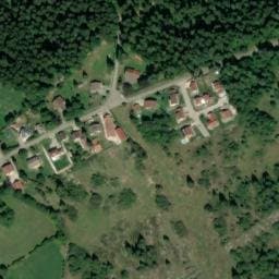 Vue satellite de Le Bizot - La Verdage à Le Bizot