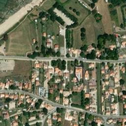 Vue satellite de Aire de camping-car park de Préfailles-Pinettes à Préfailles