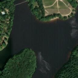 Vue satellite de Camping de l'Etang du Merle à Saint-Franchy