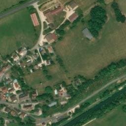 Vue satellite de Aire de camping-cars Audelange à Lavangeot