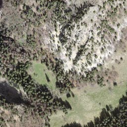 Vue satellite de Fontaine Combe Grède à Charmauvillers