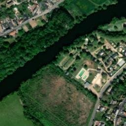 Vue satellite de Aire camping-cars de Montreuil-Bellay à Vaudelnay