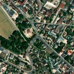 Vue satellite de Aire de camping-car à Nuits-Saint-Georges à Nuits-Saint-Georges
