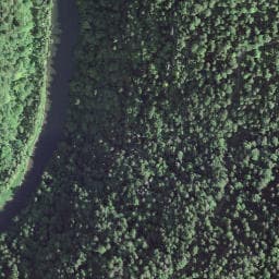 Vue satellite de Cabane du Loir des Cotes du Doubs à Grand'Combe-des-Bois