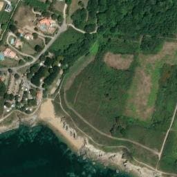 Vue satellite de Les amis de la Nature à Préfailles