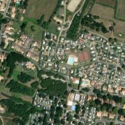 Vue satellite de PRL du Porteau à La Plaine-sur-Mer