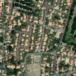 Vue satellite de Camping du Golf à La Plaine-sur-Mer
