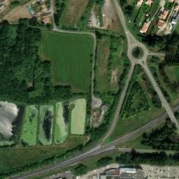 Vue satellite de Aire de service et stationnement de Chaumes-en-Retz à Chaumes-en-Retz