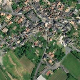 Vue satellite de Camping Le moulin d’eau à Passavant-sur-Layon
