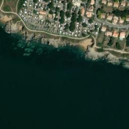 Vue satellite de La Madrague à La Plaine-sur-Mer