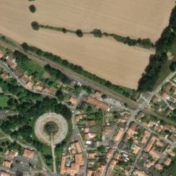 Vue satellite de Camping municipal L'étoile à Sainte-Pazanne