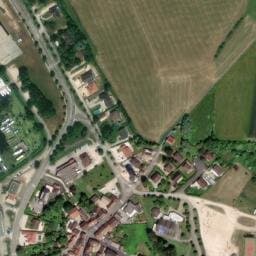 Vue satellite de Aire de camping-car à Saint-Usage à Saint-Usage