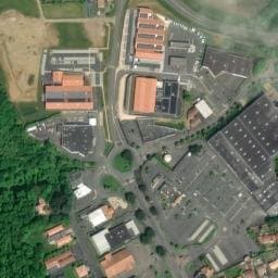 Vue satellite de Camping du Moulin Onlycamp à Clisson