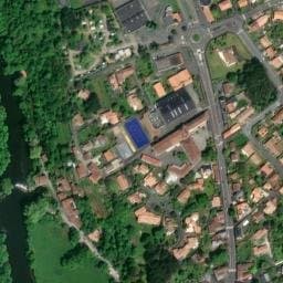 Vue satellite de Camping du Moulin à Clisson
