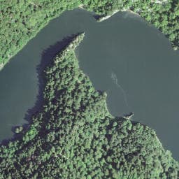 Vue satellite de Cabane d'Entreroche de Moron à Villers-le-Lac