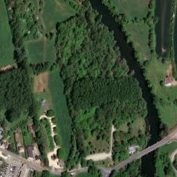 Vue satellite de Camping de mon Village Reuilly à Lazenay