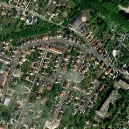 Vue satellite de Aire du Pré Doulet à Bourges