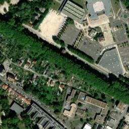 Vue satellite de Aire de camping-car à Bourges à Bourges