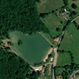 Vue satellite de Camping municipal La Chênaie à Montapas