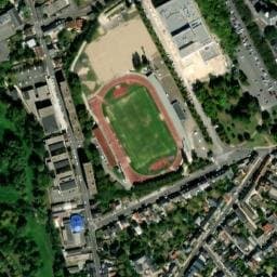 Vue satellite de Aire Bourges Rue Jean Bouin à Bourges